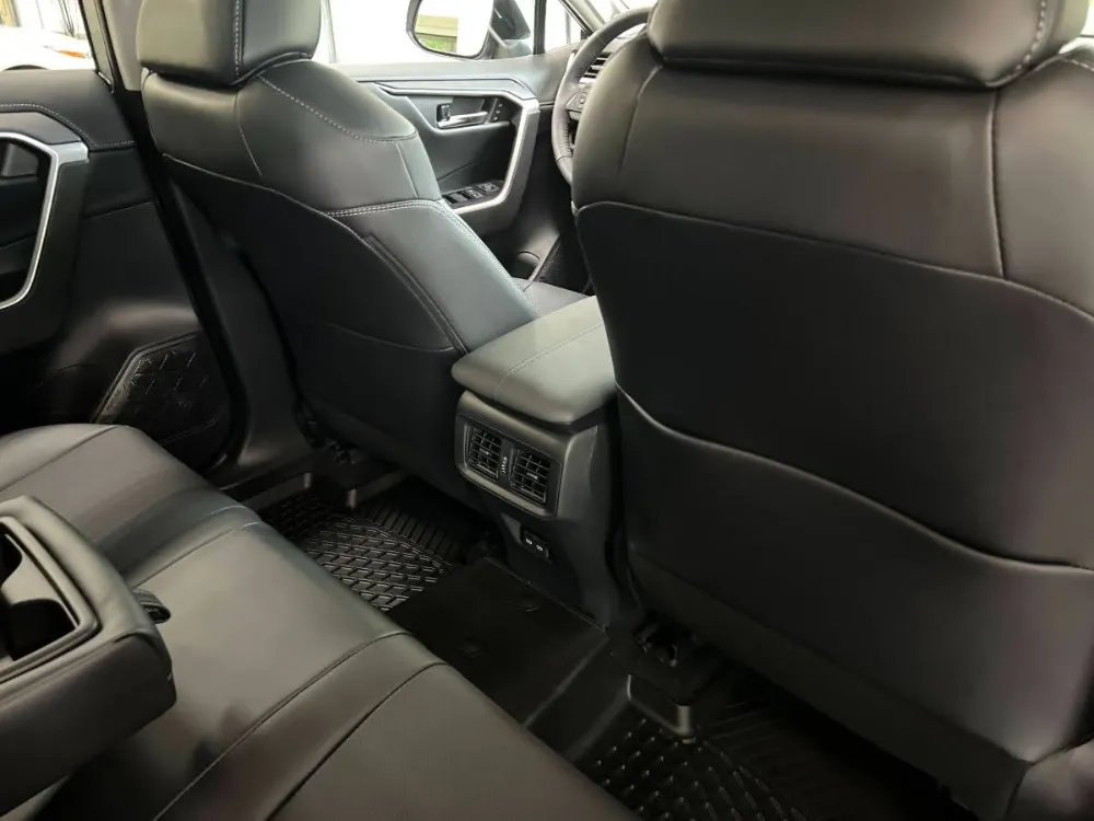2022 RAV4 Hybrid Limited Photo Gallery Silver Black Interior 8